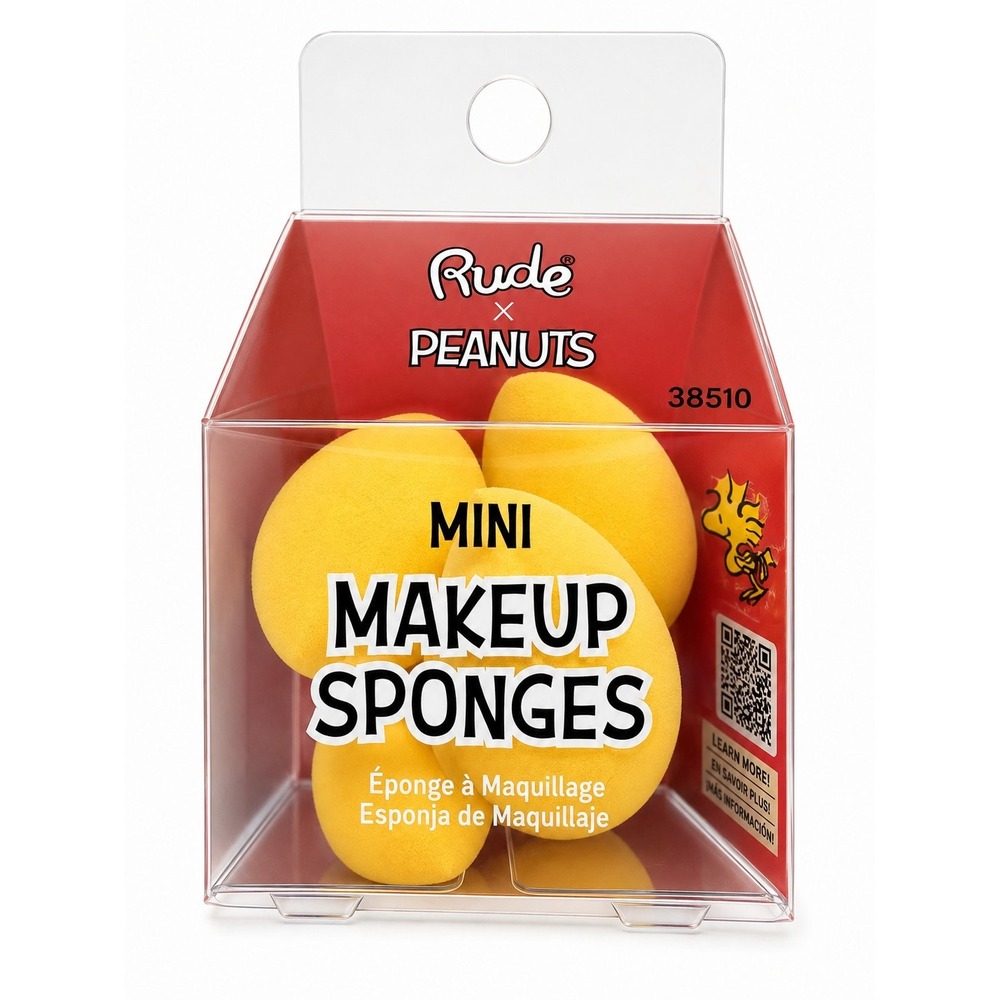 Rude x Peanuts- Mini Sponges